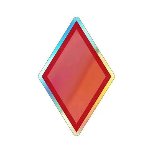 5th Infantry Division (U.S. Army) Holographic STICKER Die-Cut Vinyl Decal 6 Inch Holographic - The Sticker Space