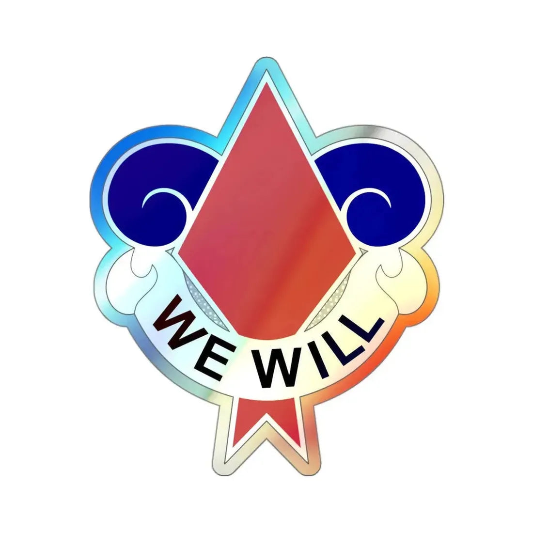 5th Infantry Division (U.S. Army) Holographic STICKER Die-Cut Vinyl Decal - The Sticker Space