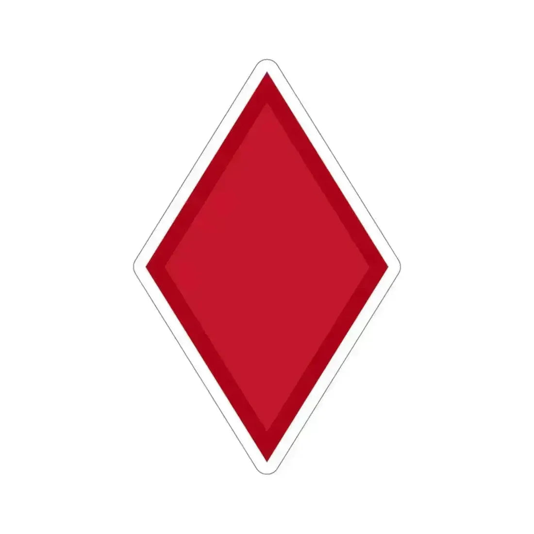 5th Infantry Division (U.S. Army) STICKER Vinyl Die-Cut Decal 4 Inch - The Sticker Space