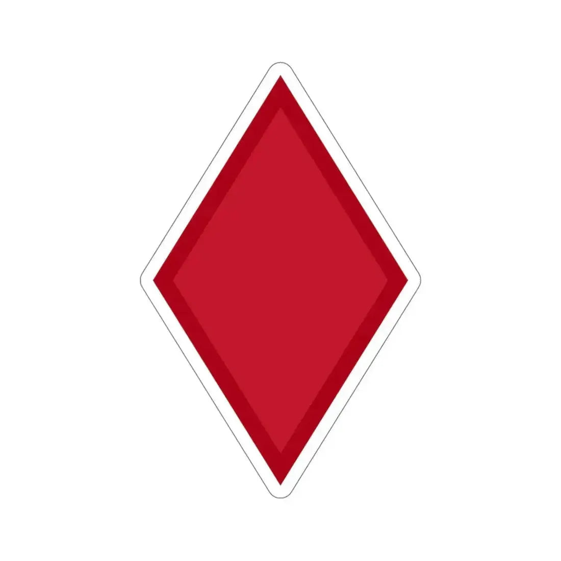 5th Infantry Division (U.S. Army) STICKER Vinyl Die-Cut Decal 5 Inch - The Sticker Space