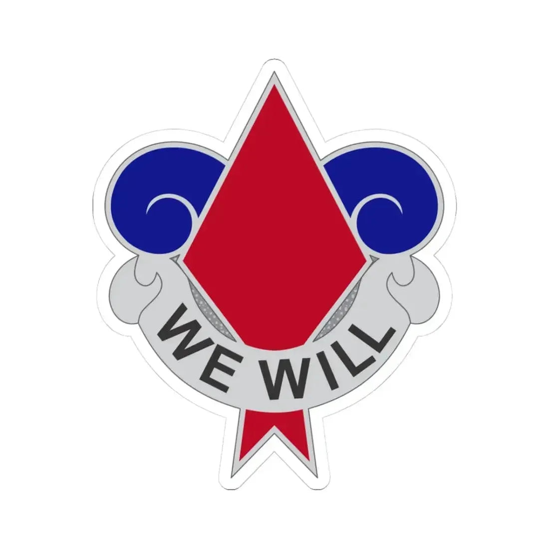 5th Infantry Division (U.S. Army) STICKER Vinyl Kiss-Cut Decal 3 Inch White - The Sticker Space