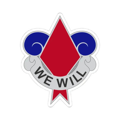 5th Infantry Division (U.S. Army) STICKER Vinyl Kiss-Cut Decal 4 Inch White - The Sticker Space