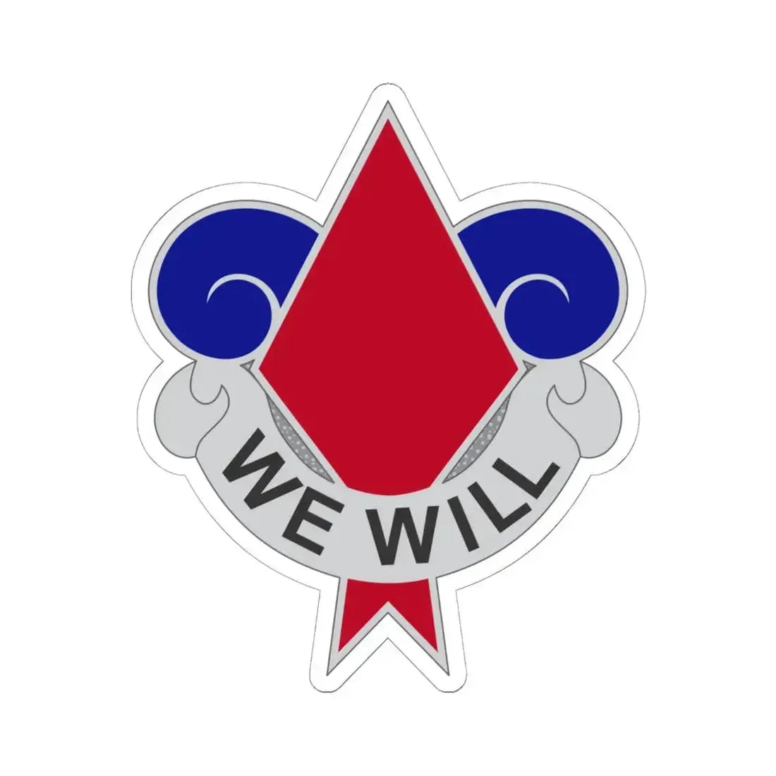 5th Infantry Division (U.S. Army) STICKER Vinyl Kiss-Cut Decal 6 Inch White - The Sticker Space