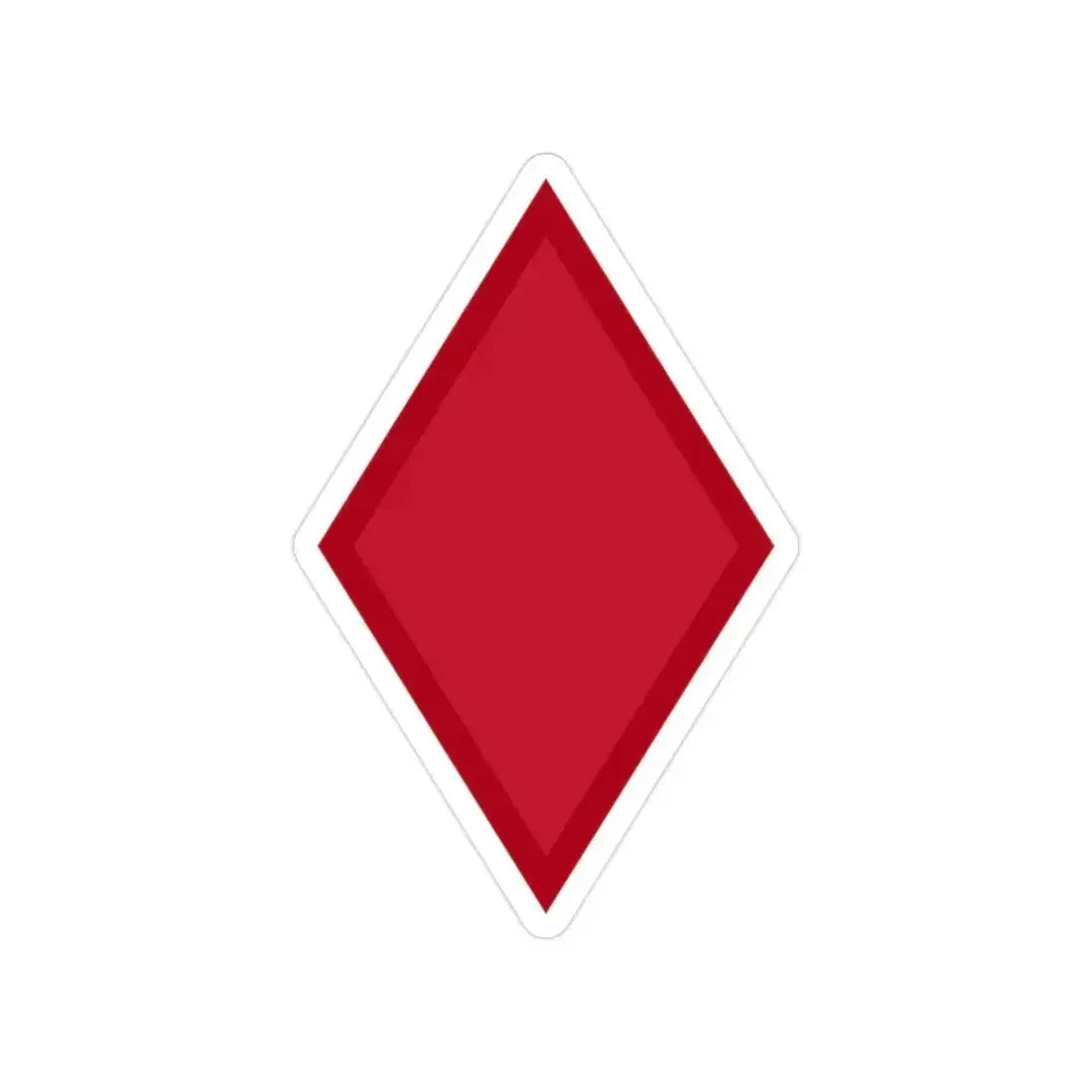 5th Infantry Division (U.S. Army) Transparent STICKER Die-Cut Vinyl Decal 2 Inch - The Sticker Space