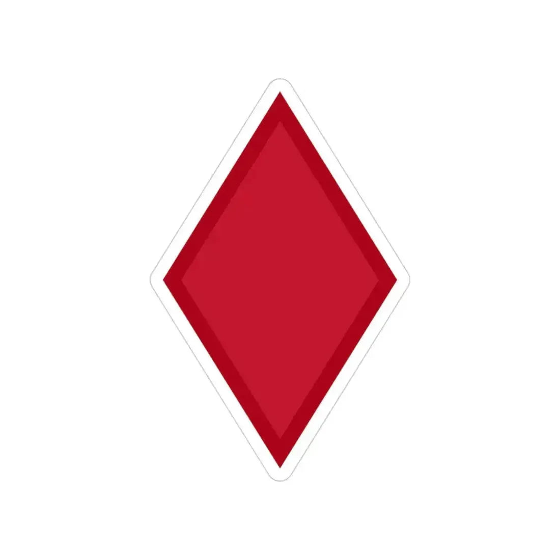 5th Infantry Division (U.S. Army) Transparent STICKER Die-Cut Vinyl Decal 3 Inch - The Sticker Space