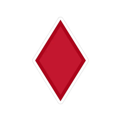 5th Infantry Division (U.S. Army) Transparent STICKER Die-Cut Vinyl Decal 3 Inch - The Sticker Space