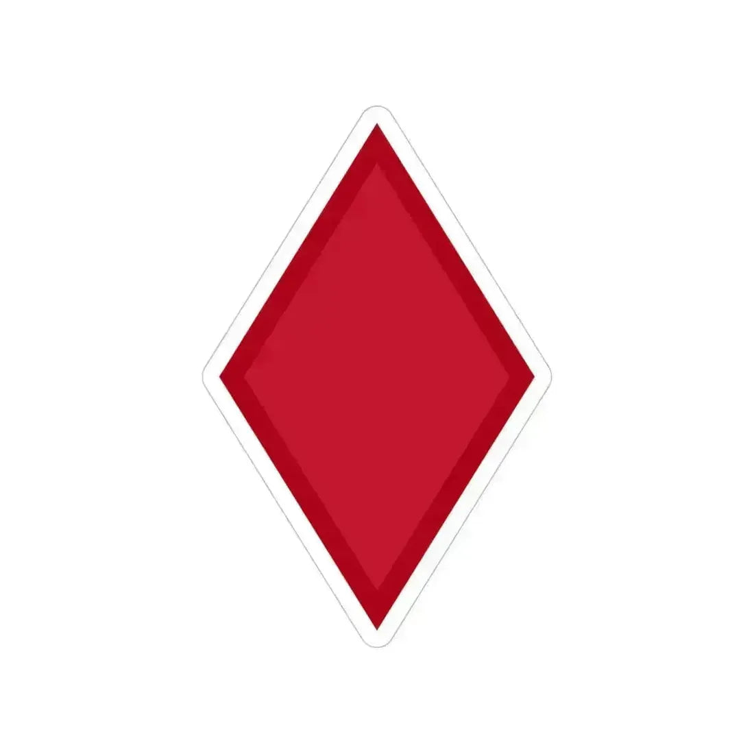 5th Infantry Division (U.S. Army) Transparent STICKER Die-Cut Vinyl Decal 6 Inch - The Sticker Space