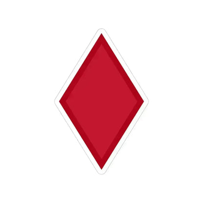 5th Infantry Division (U.S. Army) Transparent STICKER Die-Cut Vinyl Decal 6 Inch - The Sticker Space