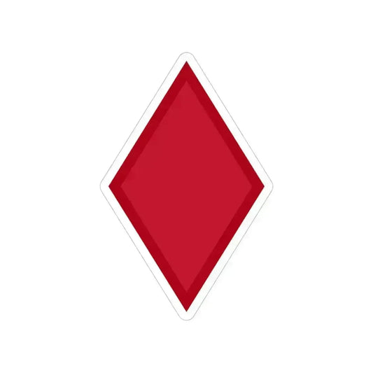 5th Infantry Division (U.S. Army) Transparent STICKER Die-Cut Vinyl Decal 6 Inch - The Sticker Space