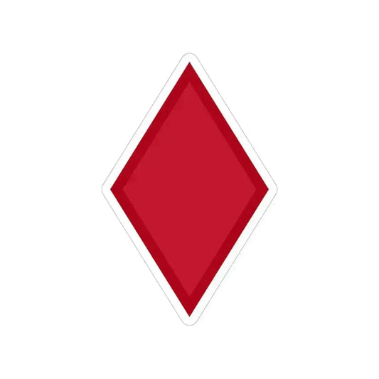 5th Infantry Division (U.S. Army) Transparent STICKER Die-Cut Vinyl Decal 6 Inch - The Sticker Space