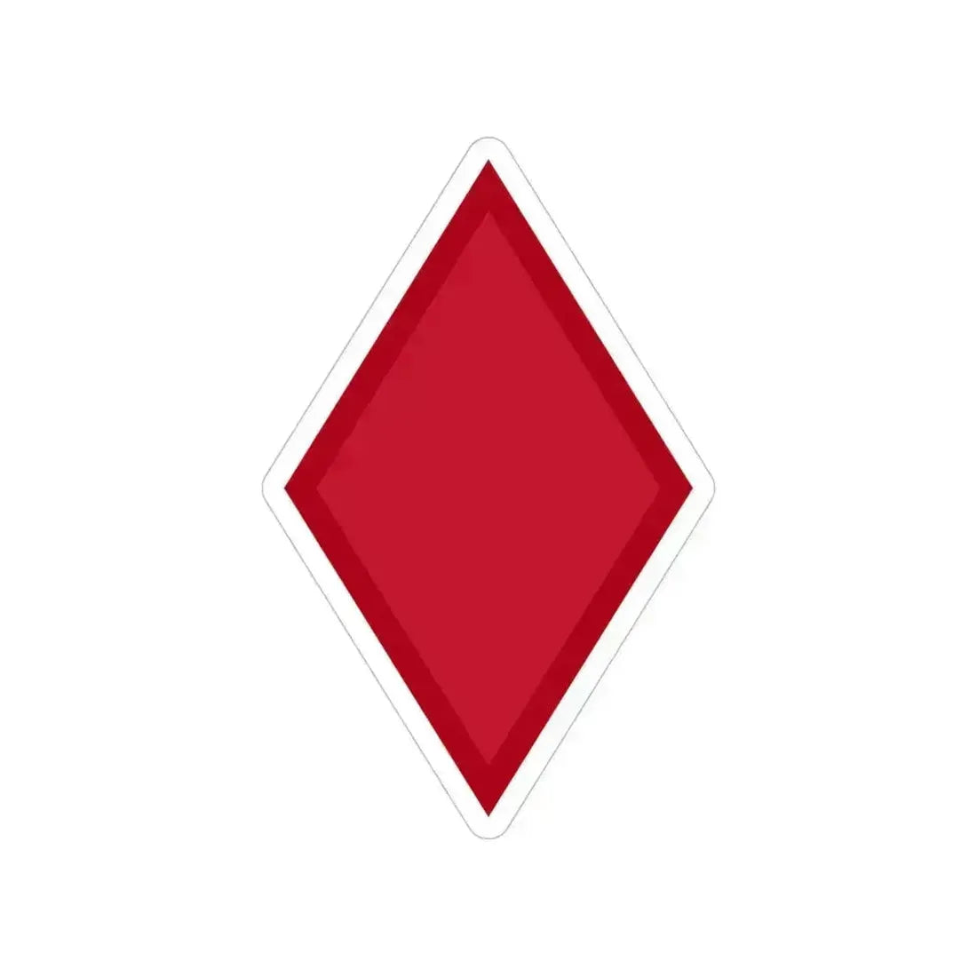 5th Infantry Division (U.S. Army) Transparent STICKER Die-Cut Vinyl Decal - The Sticker Space