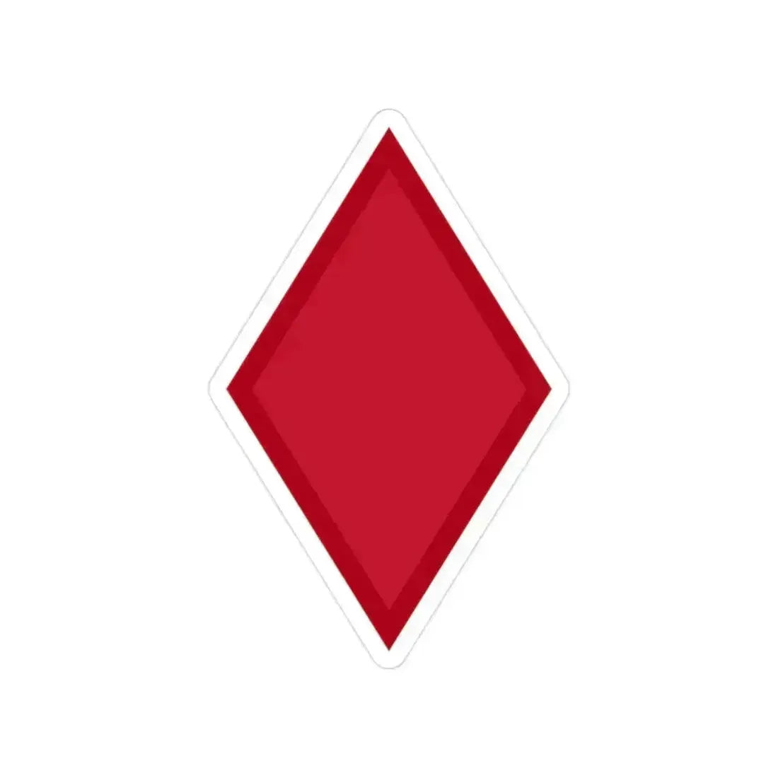 5th Infantry Division (U.S. Army) Transparent STICKER Die-Cut Vinyl Decal - The Sticker Space