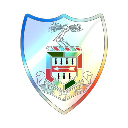 5th Infantry Regiment (U.S. Army) Holographic STICKER Die-Cut Vinyl Decal-4 Inch-The Sticker Space