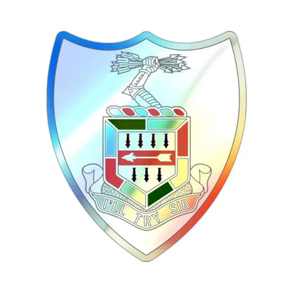 5th Infantry Regiment (U.S. Army) Holographic STICKER Die-Cut Vinyl Decal - The Sticker Space