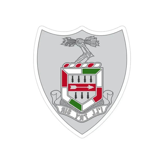 5th Infantry Regiment (U.S. Army) REVERSE PRINT Transparent Die-Cut STICKER 6 Inch Die-Cut Transparent - The Sticker Space