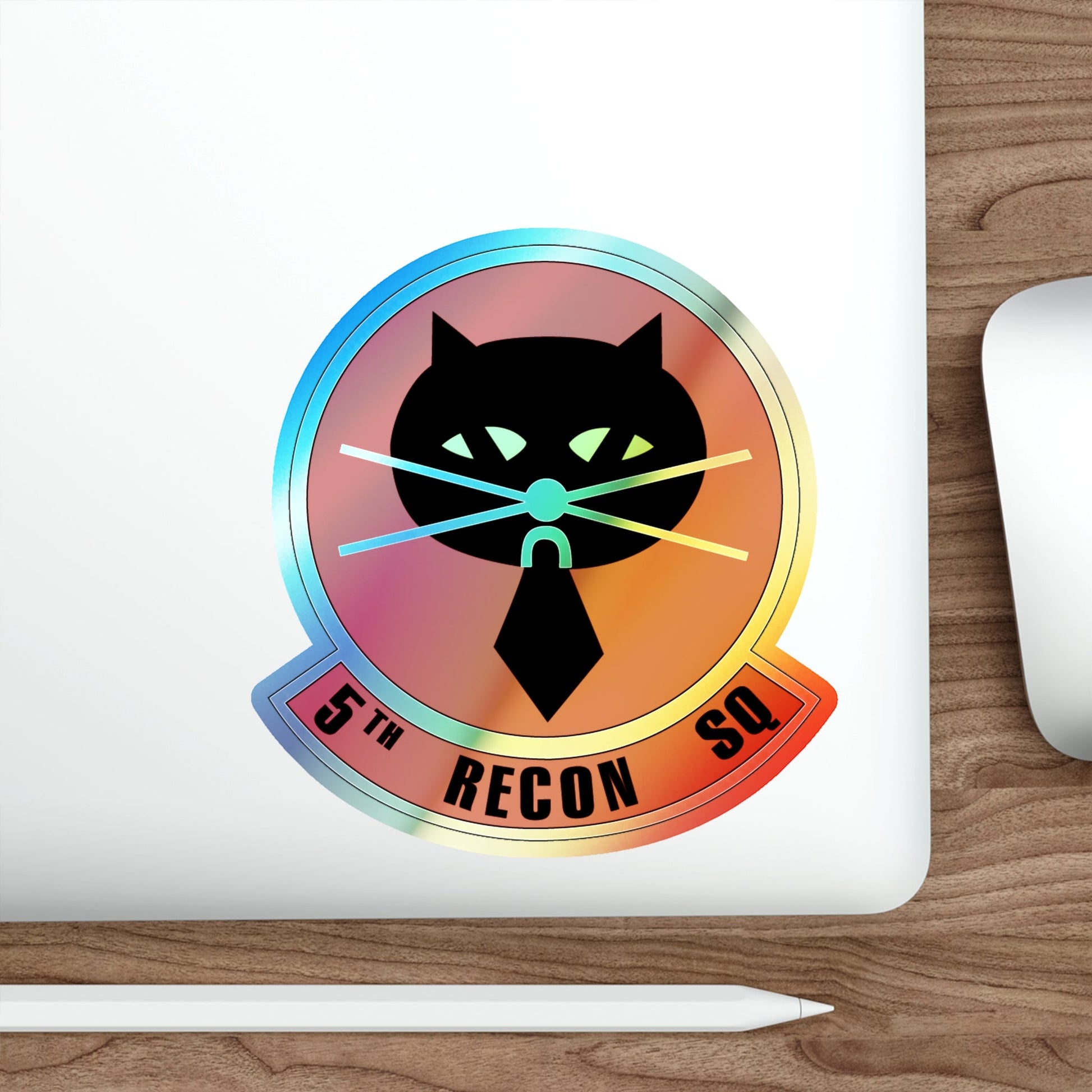 5th Reconnaissance Squadron (U.S. Air Force) Holographic STICKER Die-Cut Vinyl Decal-The Sticker Space