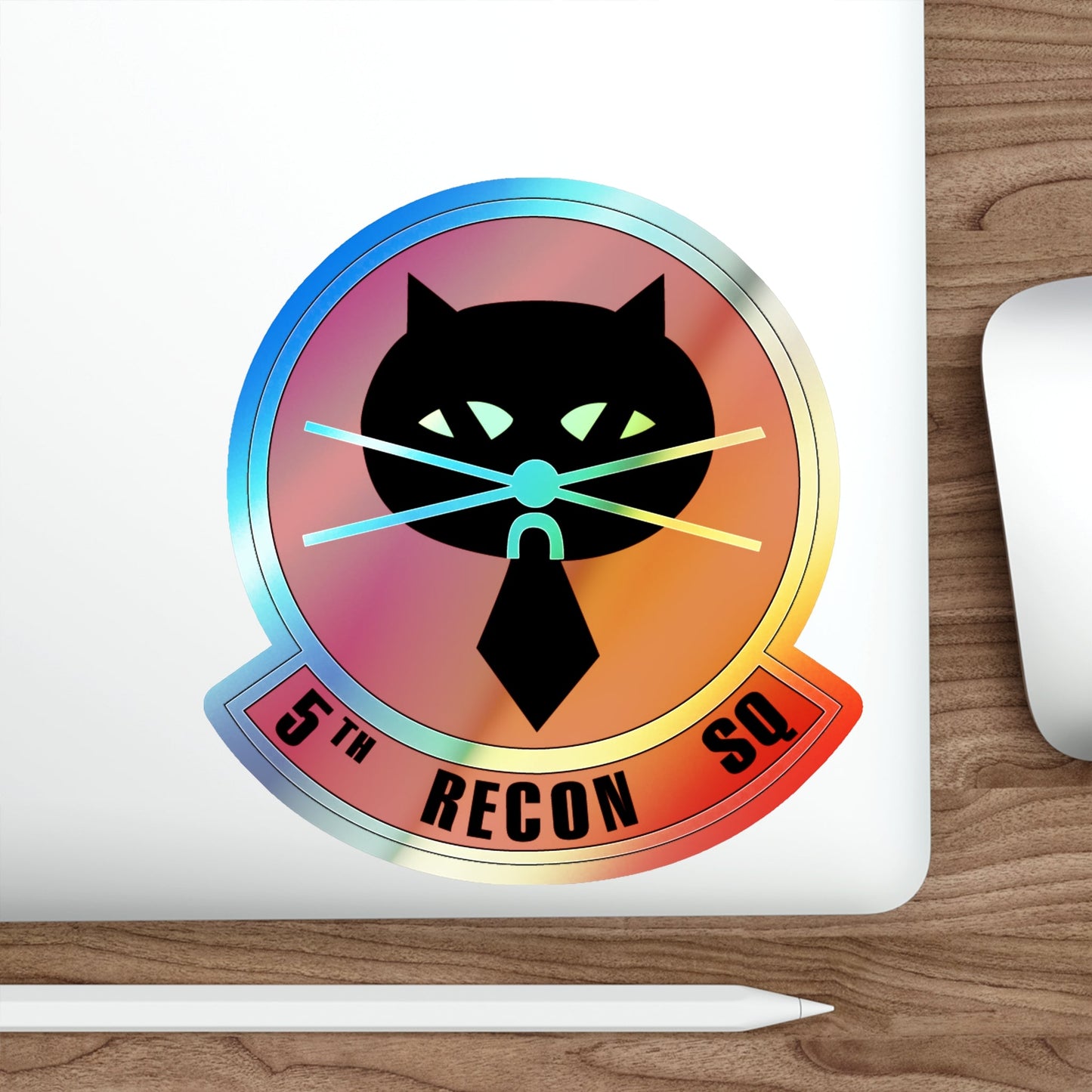 5th Reconnaissance Squadron (U.S. Air Force) Holographic STICKER Die-Cut Vinyl Decal-The Sticker Space