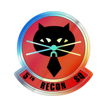 5th Reconnaissance Squadron (U.S. Air Force) Holographic STICKER Die-Cut Vinyl Decal - The Sticker Space