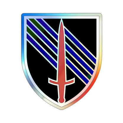 5th Security Force Assistance Brigade (U.S. Army) Holographic STICKER Die-Cut Vinyl Decal 5 Inch Holographic - The Sticker Space
