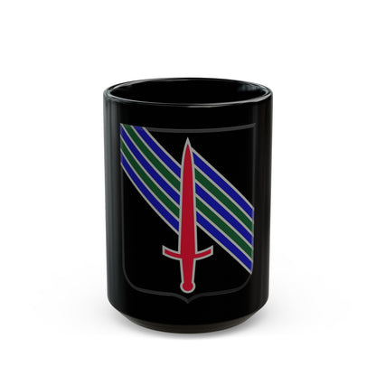 5th Security Force Assistance Brigade v2 (U.S. Army) Black Coffee Mug-15oz-The Sticker Space