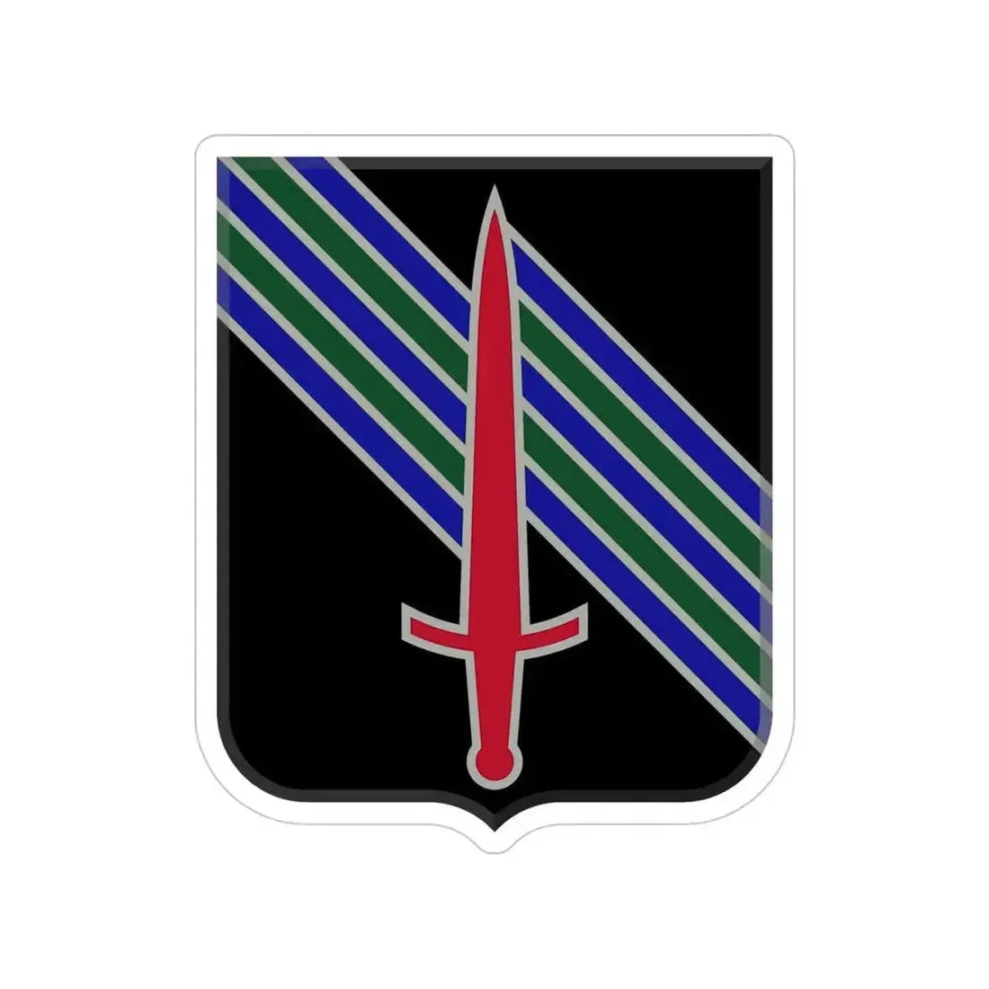 5th Security Force Assistance Brigade v2 (U.S. Army) Transparent STICKER Die-Cut Vinyl Decal 5 Inch - The Sticker Space