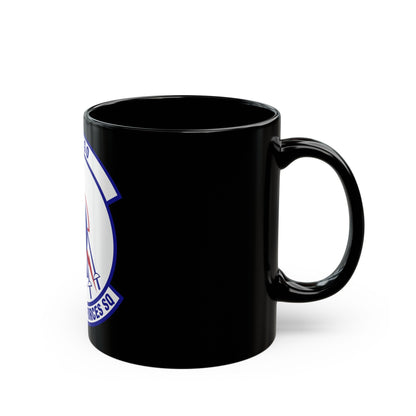 5th Security Forces Squadron (U.S. Air Force) Black Coffee Mug-The Sticker Space