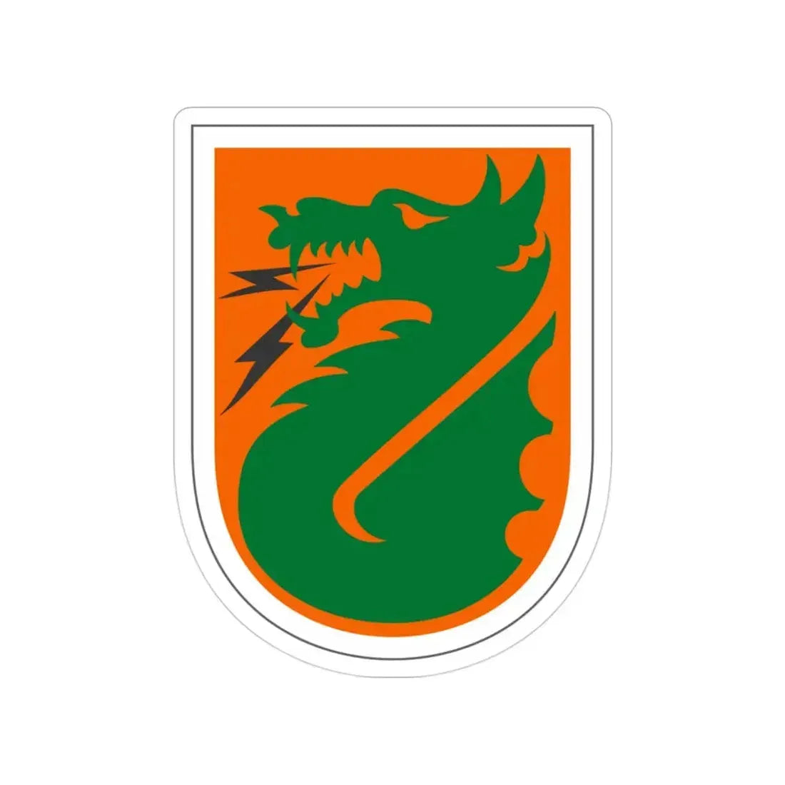 5th Signal Command (U.S. Army) Transparent STICKER Die-Cut Vinyl Decal - The Sticker Space