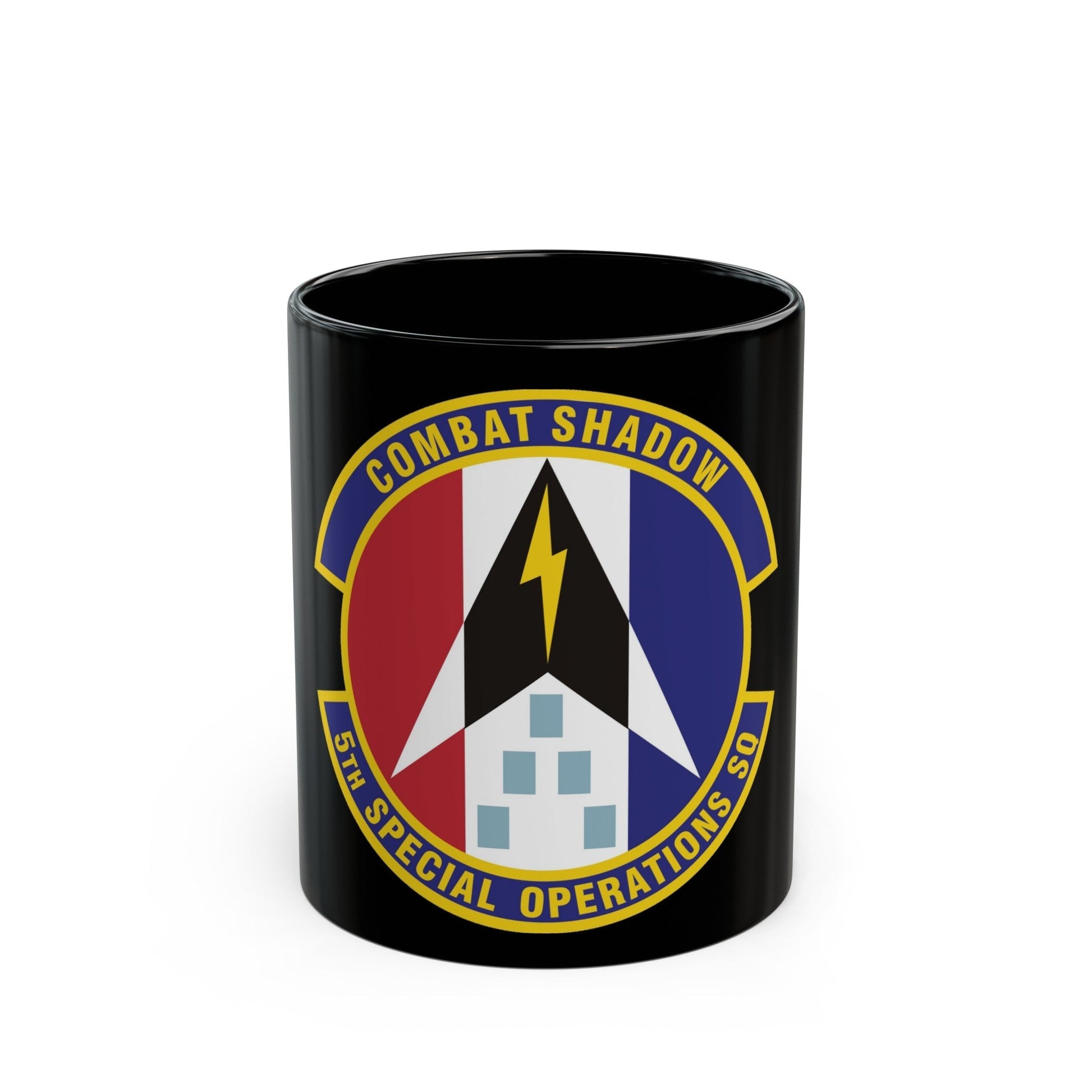 5th Special Operations Squadron (U.S. Air Force) Black Coffee Mug-11oz-The Sticker Space