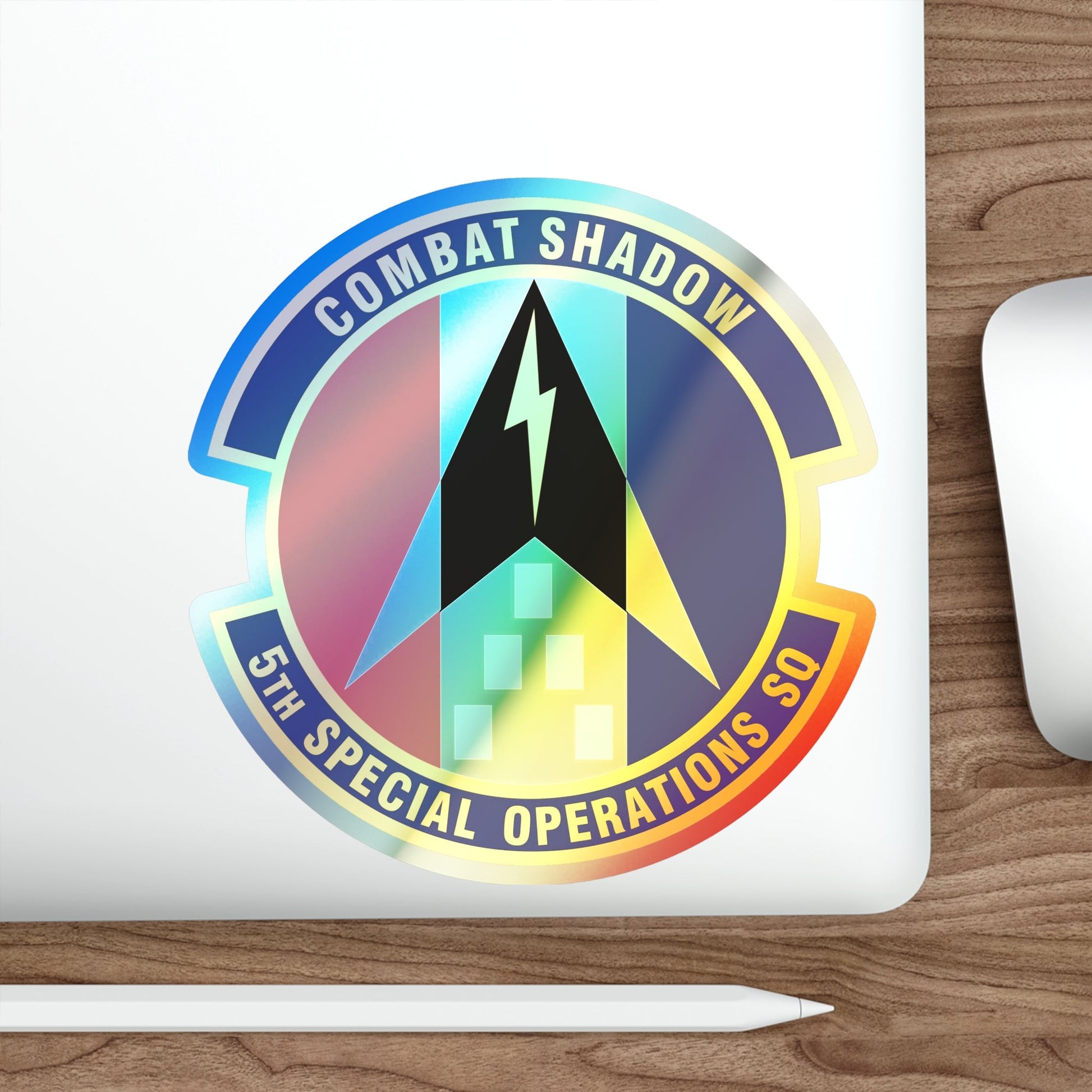 5th Special Operations Squadron (U.S. Air Force) Holographic STICKER Die-Cut Vinyl Decal-The Sticker Space