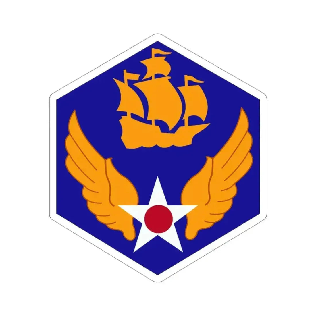 6 Air Force (U.S. Army) STICKER Vinyl Die-Cut Decal 3 Inch - The Sticker Space