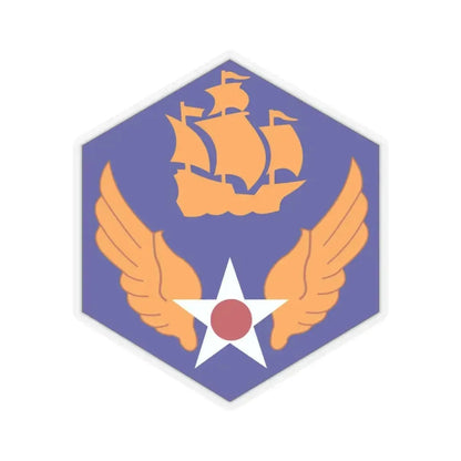 6 Air Force (U.S. Army) STICKER Vinyl Kiss-Cut Decal 4 Inch Transparent - The Sticker Space