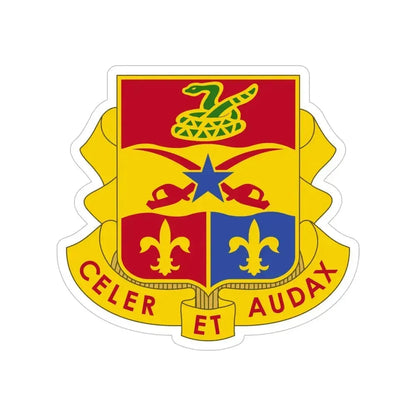 6 Artillery Regiment (U.S. Army) Transparent STICKER Die-Cut Vinyl Decal 6 Inch - The Sticker Space