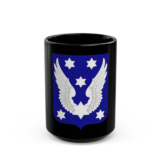 6 Aviation Battalion (U.S. Army) Black Coffee Mug-15oz-The Sticker Space