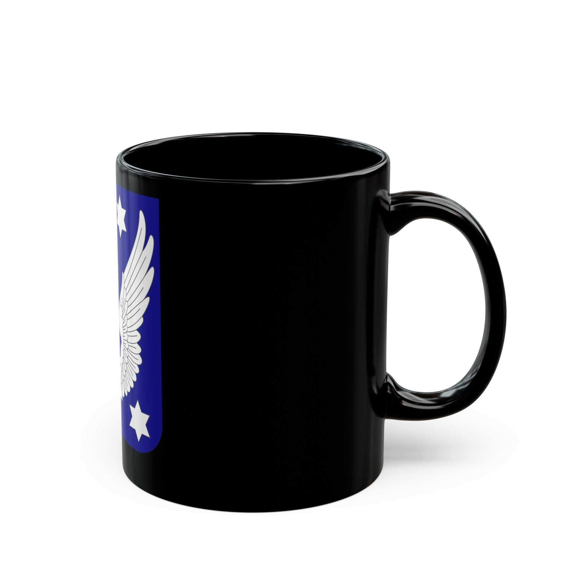 6 Aviation Battalion (U.S. Army) Black Coffee Mug-The Sticker Space