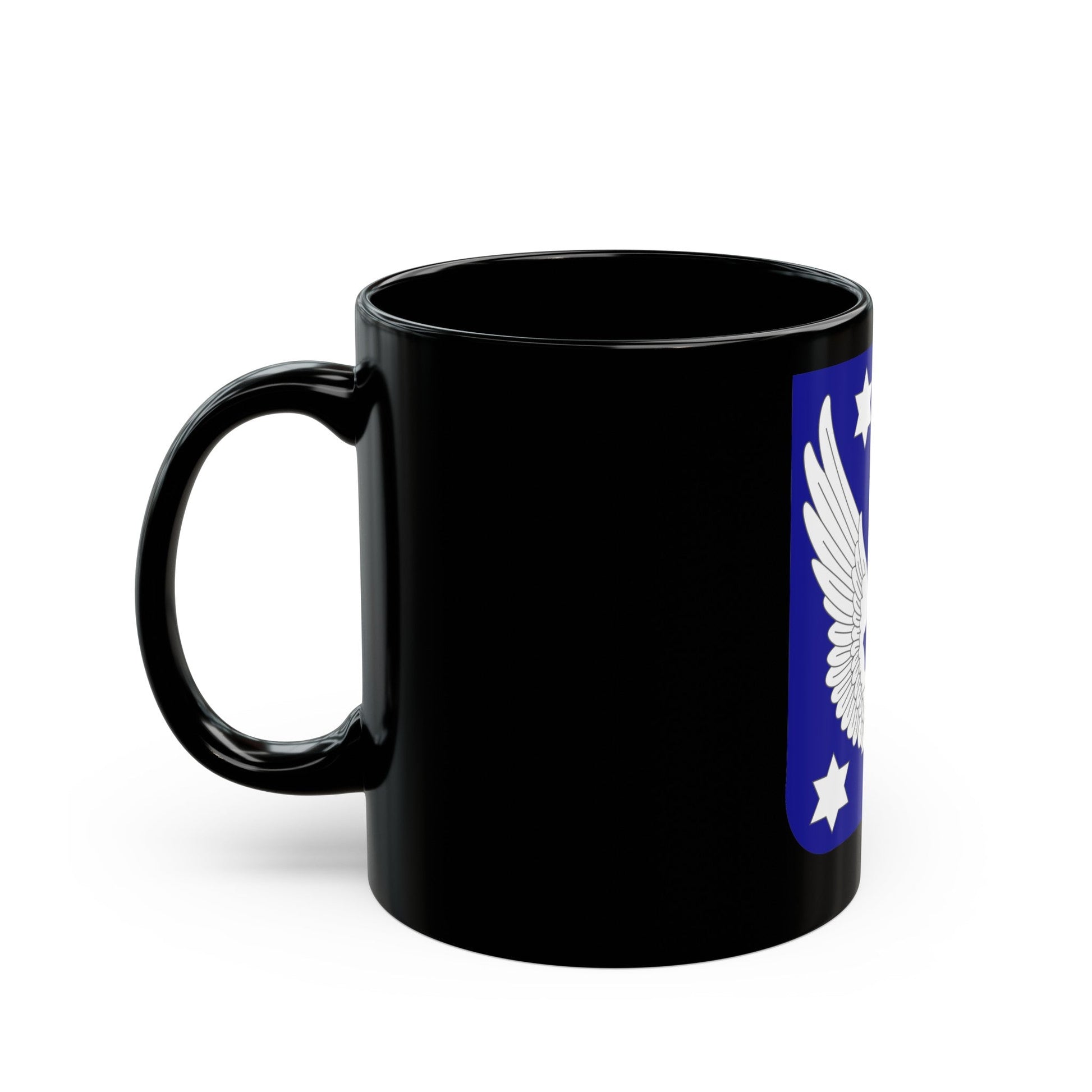 6 Aviation Battalion (U.S. Army) Black Coffee Mug-The Sticker Space