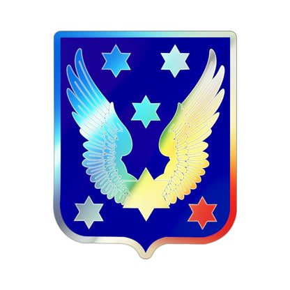 6 Aviation Battalion (U.S. Army) Holographic STICKER Die-Cut Vinyl Decal-2 Inch-The Sticker Space