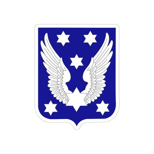 6 Aviation Battalion (U.S. Army) REVERSE PRINT Transparent Die-Cut STICKER 6 Inch Die-Cut Transparent - The Sticker Space