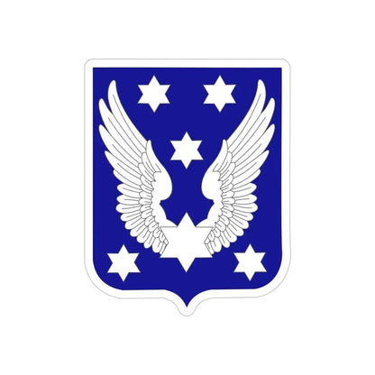 6 Aviation Battalion (U.S. Army) REVERSE PRINT Transparent Die-Cut STICKER - The Sticker Space