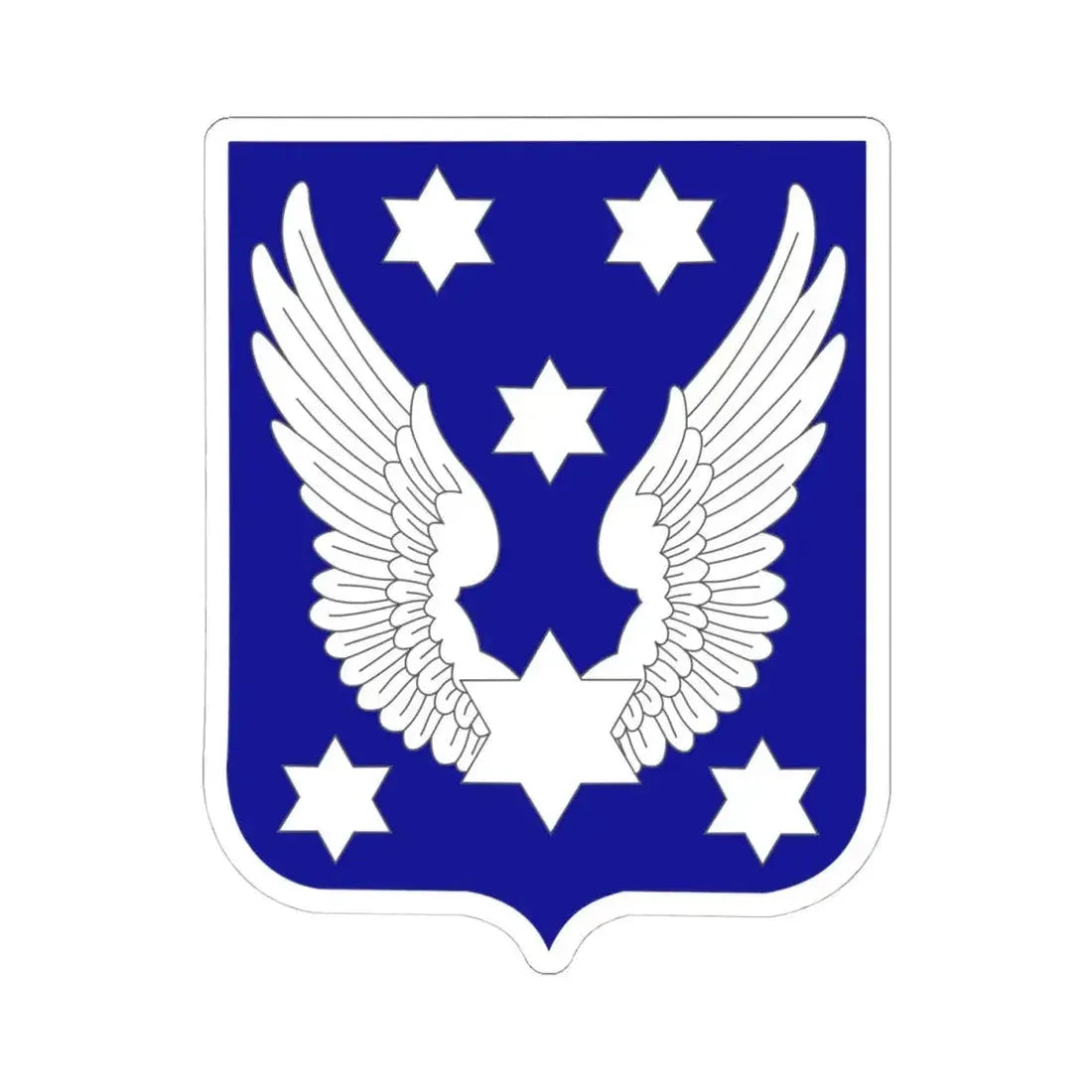 6 Aviation Battalion (U.S. Army) STICKER Vinyl Kiss-Cut Decal 4 Inch White - The Sticker Space