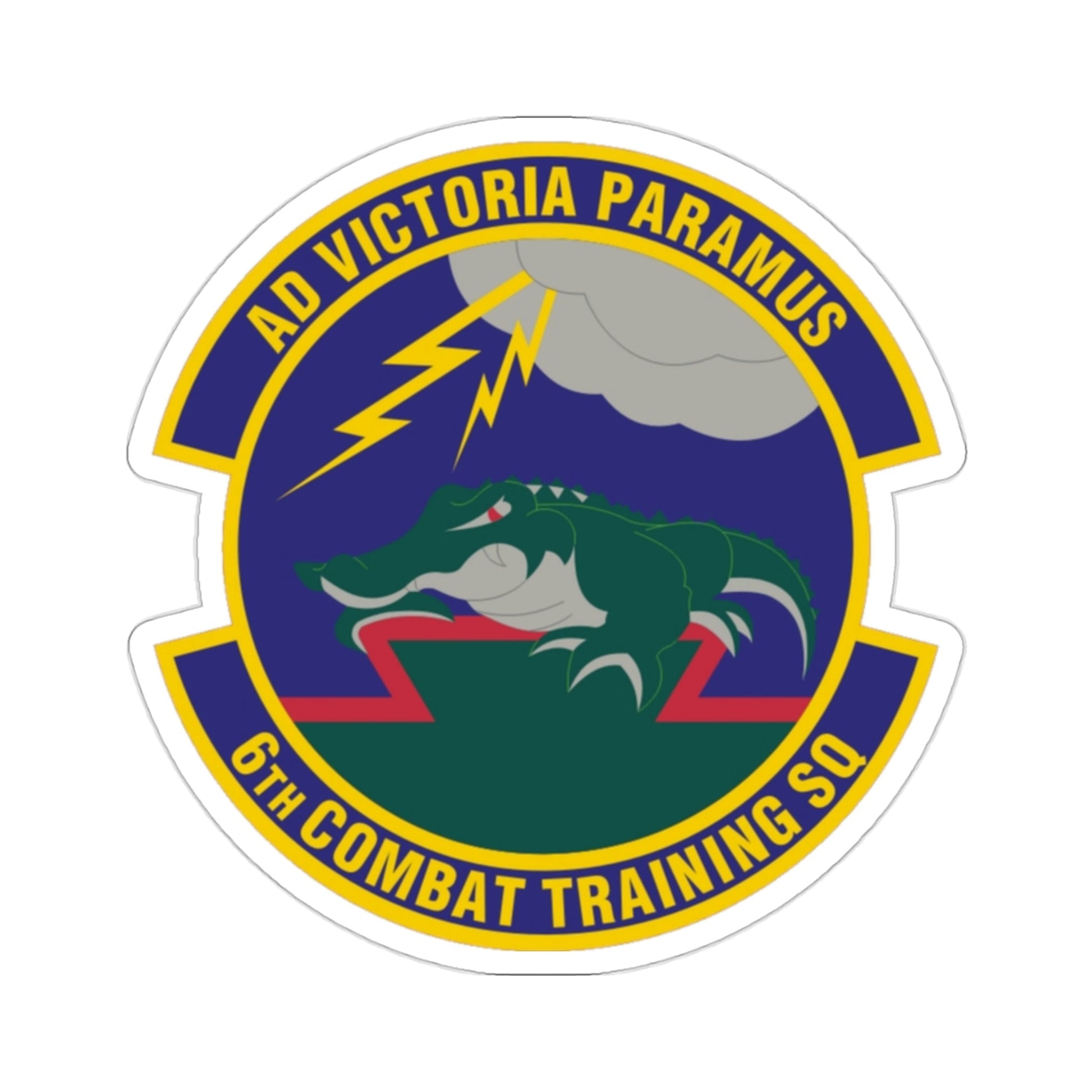 6 Combat Training Squadron ACC (U.S. Air Force) STICKER Vinyl Die-Cut Decal-2 Inch-The Sticker Space