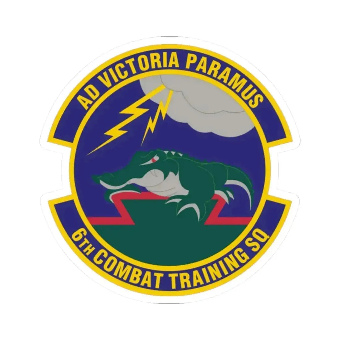 6 Combat Training Squadron ACC (U.S. Air Force) STICKER Vinyl Kiss-Cut Decal - The Sticker Space