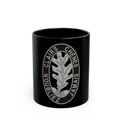 6 Engineer Battalion (U.S. Army) Black Coffee Mug-11oz-The Sticker Space