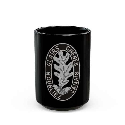 6 Engineer Battalion (U.S. Army) Black Coffee Mug-15oz-The Sticker Space