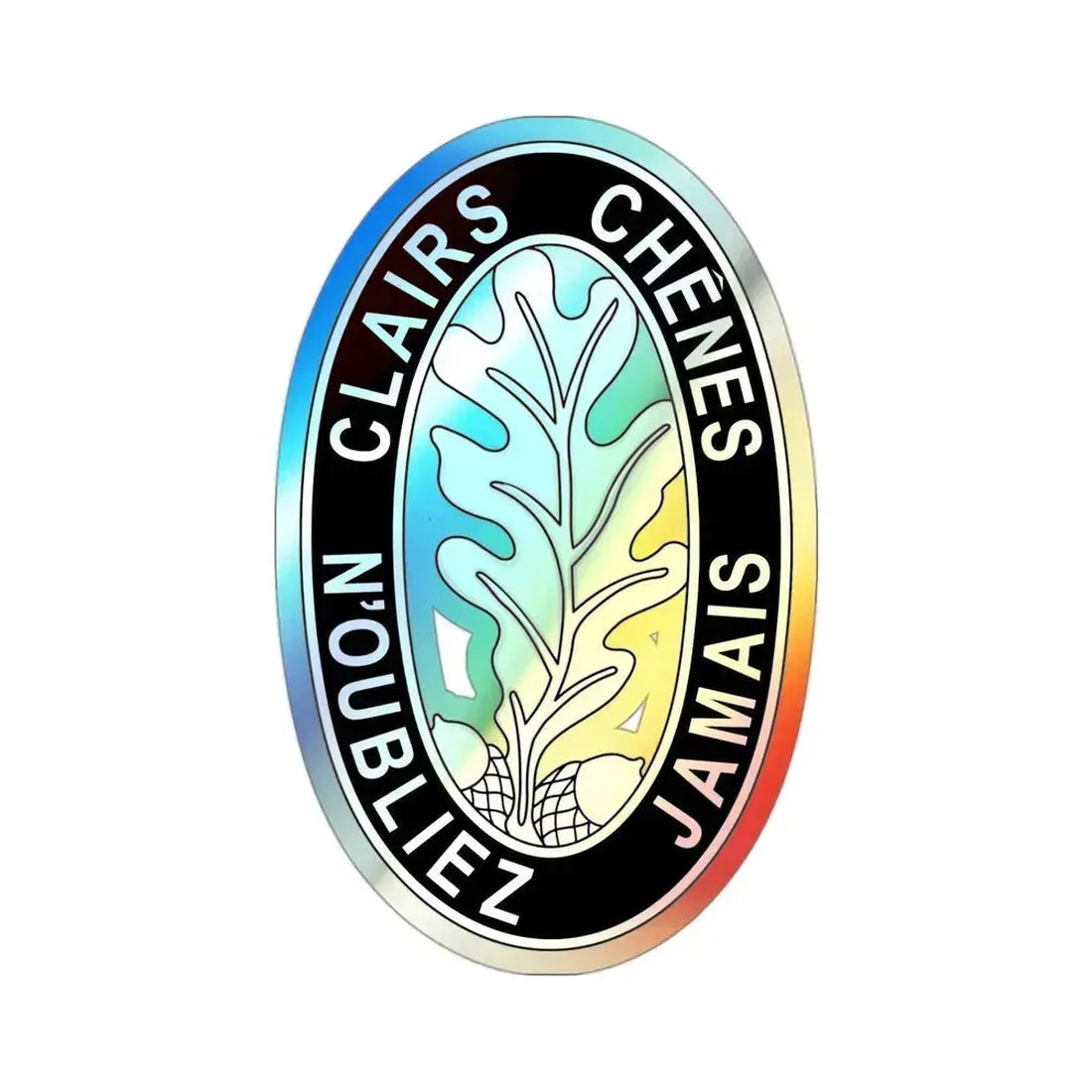 6 Engineer Battalion (U.S. Army) Holographic STICKER Die-Cut Vinyl Decal 3 Inch Holographic - The Sticker Space