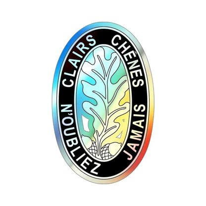 6 Engineer Battalion (U.S. Army) Holographic STICKER Die-Cut Vinyl Decal - The Sticker Space