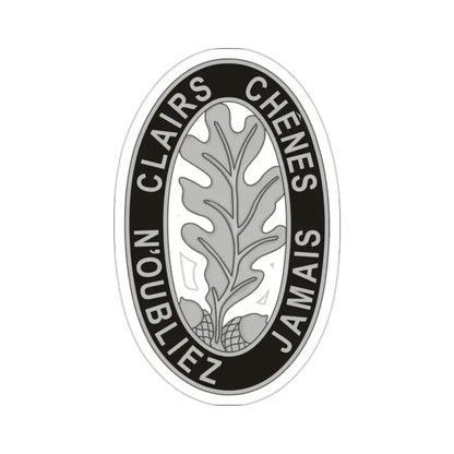 6 Engineer Battalion (U.S. Army) STICKER Vinyl Die-Cut Decal 2 Inch - The Sticker Space