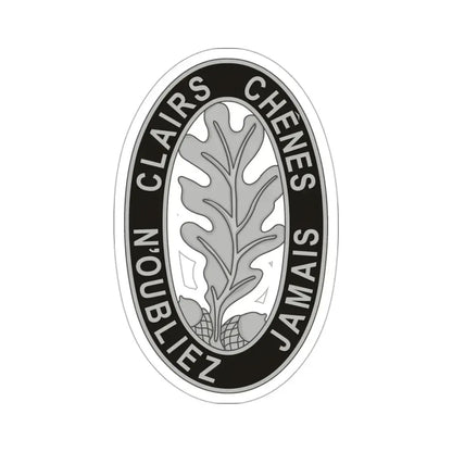 6 Engineer Battalion (U.S. Army) STICKER Vinyl Die-Cut Decal 3 Inch - The Sticker Space