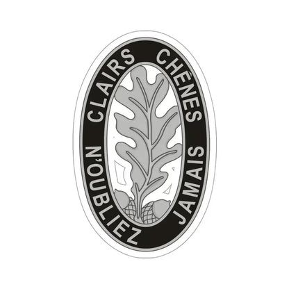 6 Engineer Battalion (U.S. Army) STICKER Vinyl Die-Cut Decal 4 Inch - The Sticker Space