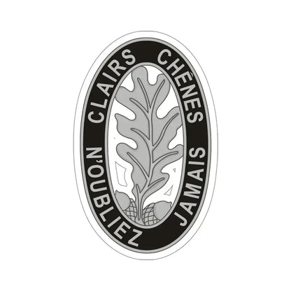 6 Engineer Battalion (U.S. Army) STICKER Vinyl Die-Cut Decal 5 Inch - The Sticker Space