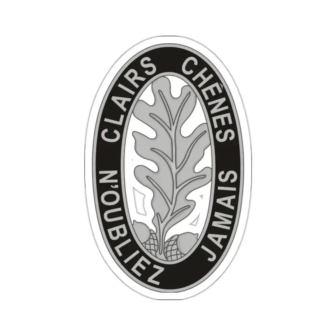 6 Engineer Battalion (U.S. Army) STICKER Vinyl Kiss-Cut Decal 2 Inch White - The Sticker Space